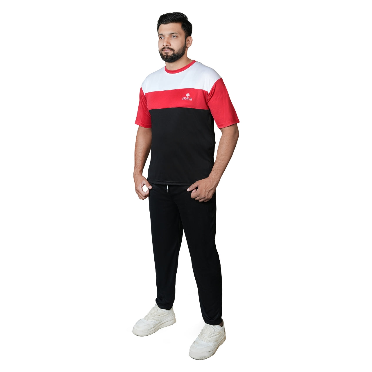 Bravon Streetstyle Active Set - Red, White & Black